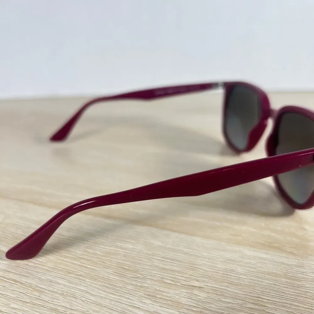 Ray-Ban RB4362 6383/T3 Sunglasses Polarized Burgundy 55-18-145 Italy